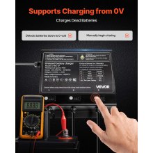 3-Bank 10A 12V Smart Marine Battery Charger Onboard IP68 Waterproof Boat RV
