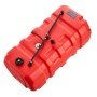 VEVOR Marine Fuel Tank 90.8 L Boat Gas Tank Electronic Fuel Level Sensor, Portable Outboard Gas Can for Outboard Engine Boats, Yacht, Fishing Boat, Deck Boat, Gas Container, 4 mm Thick HDPE, Red