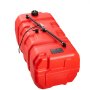 VEVOR Marine Fuel Tank 90.8 L Boat Gas Tank Electronic Fuel Level Sensor, Portable Outboard Gas Can for Outboard Engine Boats, Yacht, Fishing Boat, Deck Boat, Gas Container, 4 mm Thick HDPE, Red
