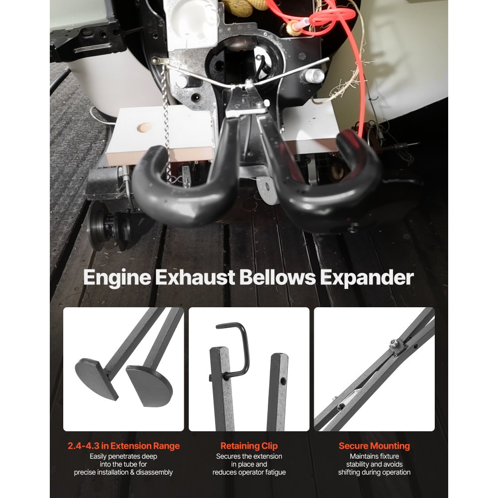 VEVOR Mercruiser Alignment Tool & Gimbal Bearing Puller Set, Compatible with Mercruisers, OMC, Volvo Cobra Bell Housings, Engine Alignment Bearing Puller Seal Bellow Expander Tools Puller Installer