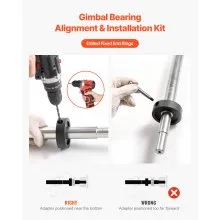 Alignment Tool Gimbal Bearing Installer Puller for Mercruisers OMC Volvo