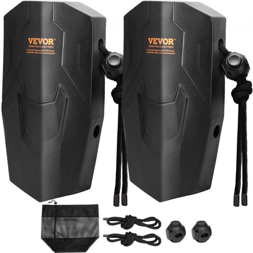 VEVOR Boat Fenders Bumpers for Docking 2 Pack EVA Boat Accessories Bumper Buoys