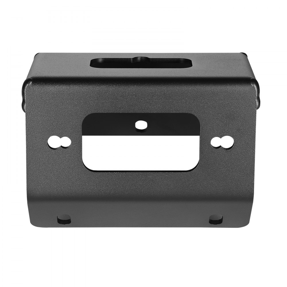 VEVOR Winch Mount, Winch Capacity of 907-1633 kg, Trailer Hitch Winch Mount for Select Honda Foreman and Rancher Rubicon Models (2014-2021), 2 Mounting Hole Design, Powder Coated Steel, Black