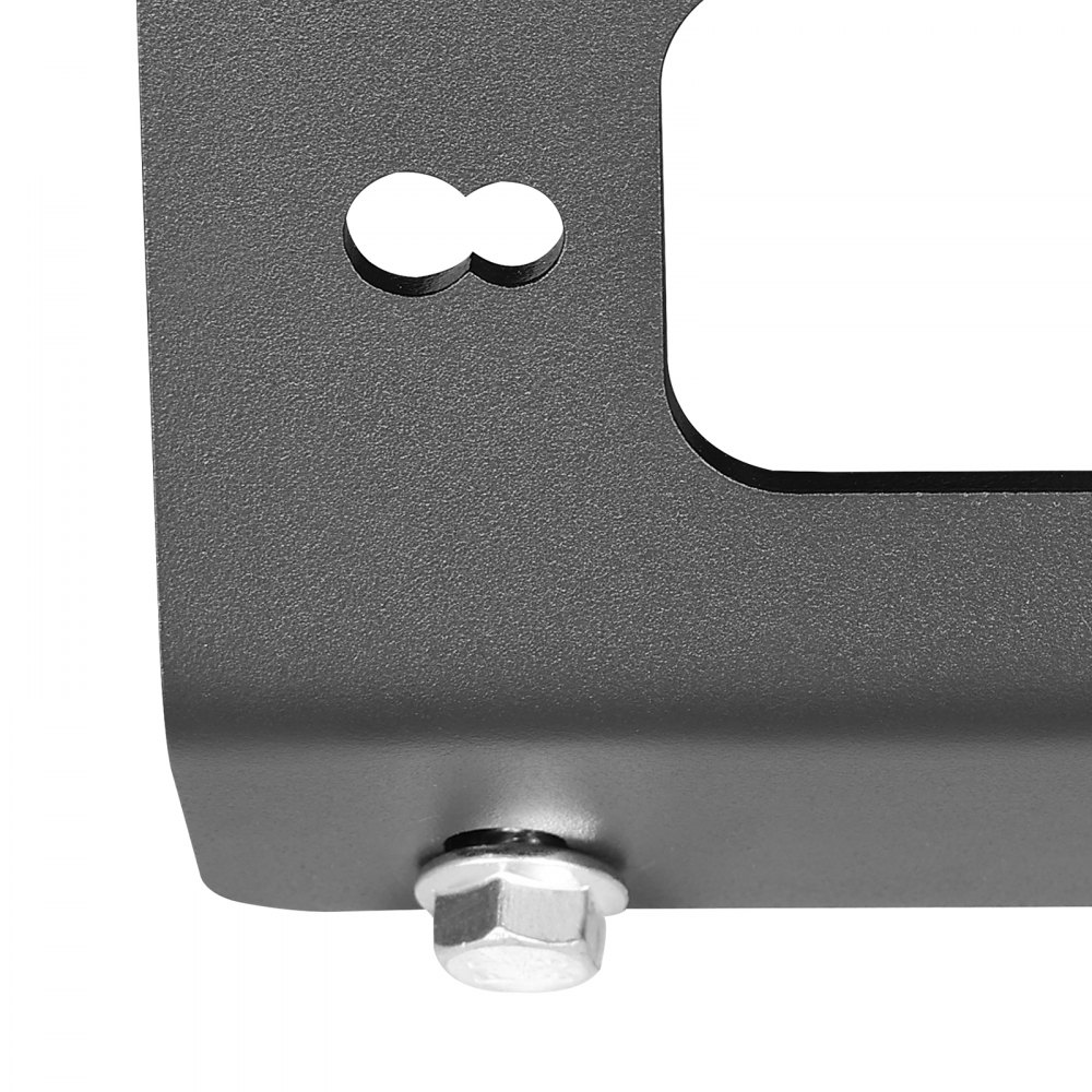 VEVOR Winch Mount, Winch Capacity of 907-1633 kg, Trailer Hitch Winch Mount for Select Honda Foreman and Rancher Rubicon Models (2014-2021), 2 Mounting Hole Design, Powder Coated Steel, Black