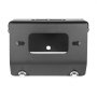 VEVOR Winch Mount, Winch Capacity of 2000-3600 lbs, Trailer Hitch Winch Mount for Select Honda Foreman and Rancher Rubicon Models (2014-2021), 2 Mounting Hole Design, Powder Coated Steel, Black