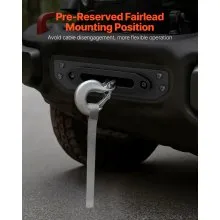 VEVOR Trailer Hitch Winch Mount for Jeep Wrangler JL/JLU Model (2018-2023)