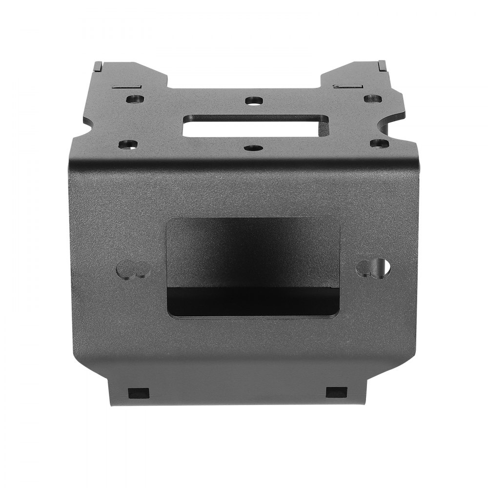 VEVOR Winch Mount, Winch Capacity of 907-1633 kg, Trailer Hitch Winch Mount for Select Polaris Sportsman Models (2009 and Newer), 2 Mounting Hole Design, Powder Coated Steel, Fit for Desert Rescue