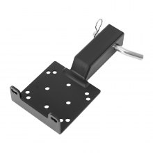 VEVOR Winch Mount 3600 lbs Trailer Hitch Winch Mount with 2-inch Receiver