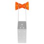 VEVOR Boat Trailer Winch Stand, 2 to 3-inch Winch Posts, Boat Trailer Winch Seat with TPU Orange Roller & U-Bolts, Suitable for Jet Ski, Sailboat, Fishing Boat, Speedboat (Galvanized), Silver