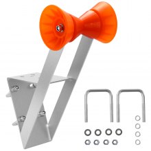 VEVOR Boat Winch Stand 2-3 inch Winch Posts Boat Trailer Winch Seat with Roller