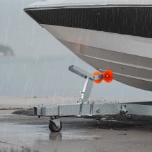 VEVOR Boat Trailer Winch Stand with Roller Adjustable Height Boat Winch Mount