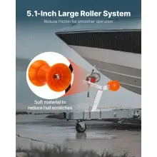 VEVOR Boat Trailer Winch Stand with Roller 1200 lbs Winch Boat Winch Mount