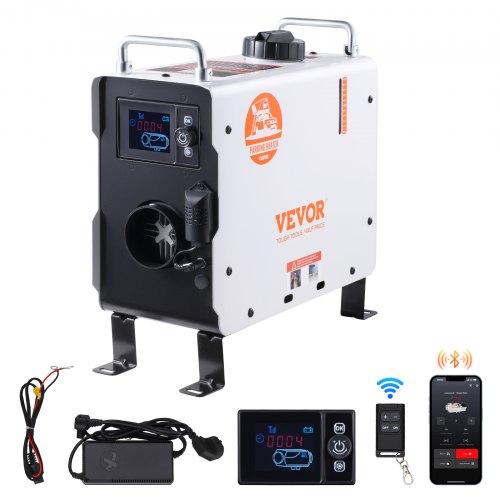VEVOR 2KW Diesel Heater, 12V/24V All in One Diesel Air Heater
