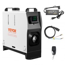 VEVOR 5-8KW Diesel Heater, Diesel Air Heater All in One with Remote Control and LCD Screen, Fast Heating Low Noise, Portable Diesel Heater for Truck Van RV Trailer Camper and Indoors UL Certification