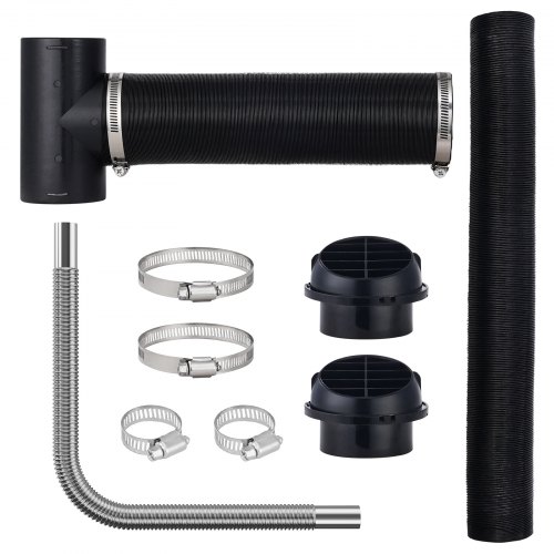 VEVOR Diesel Heater Pipe Ducting Set, 76 mm Extendable Air Duct