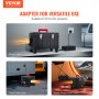 VEVOR Diesel Air Heater 12V/24V 8KW Bluetooth APP Remote Control for Vehicles