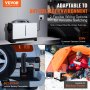 VEVOR 5-8KW dieselvärmare, dieselluftvärmare allt i ett med fjärrkontroll och LCD-skärm, snabb uppvärmning med låg ljudnivå, bärbar dieselvärmare för lastbilsbil husbil husbil och inomhus