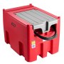 Portable Diesel Fuel Tank 116 Gal Gasoline Storage Tank 12V Transfer Pump 10GPM