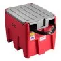 Portable Diesel Fuel Tank 58 Gal Gasoline Storage Tank 12V Transfer Pump 10GPM