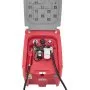 VEVOR Portable Diesel & Gasoline Tank, 220L, 10 GPM Flow Rate, Diesel Fuel Tank with 12V Electric Transfer Pump, 13.1ft Hose, Auto Fueling Nozzle, Transfer Tank for Easy Fuel Transportation, Red