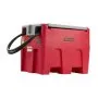 VEVOR Portable Diesel & Gasoline Tank, 220L, 10 GPM Flow Rate, Diesel Fuel Tank with 12V Electric Transfer Pump, 13.1ft Hose, Auto Fueling Nozzle, Transfer Tank for Easy Fuel Transportation, Red