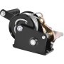VEVOR Hand Winch, 362.9 kg Pulling Capacity, Boat Trailer Winch Heavy Duty Rope Crank with 1005.8 cm Steel Wire Cable and Two-Way Ratchet, Manual Operated Hand Crank Winch for Trailer, Boat or ATV Towing