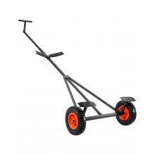 VEVOR Boat Trailer Dolly, 420lbs Load Capacity, Carbon Steel Trailer Mover with Adjustable Length, 15.7 in Pneumatic Tires and Nonslip Support Bracket, for Moving Kayak Motorboat Fishing Boat