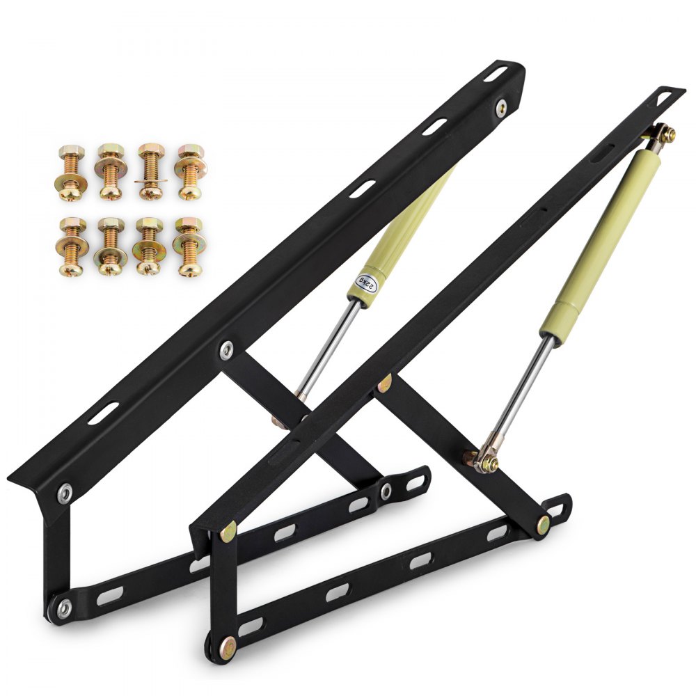 2ft Pneumatic Storage Bed Lift Mechanism Heavy Duty Gas Bed Storage Lift Kit