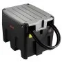 Portable Diesel Tank 58 Gal Diesel Fuel Tank with 12V Transfer Pump 10 GPM Black