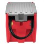 VEVOR Portable Diesel Tank, 220L Capacity & 10.6 GPM Flow Rate, Fuel Tank with 12V Electric Transfer Pump and 4m Rubber Hose, PE Diesel Transfer Tanks for Easy Fuel Transportation, Red