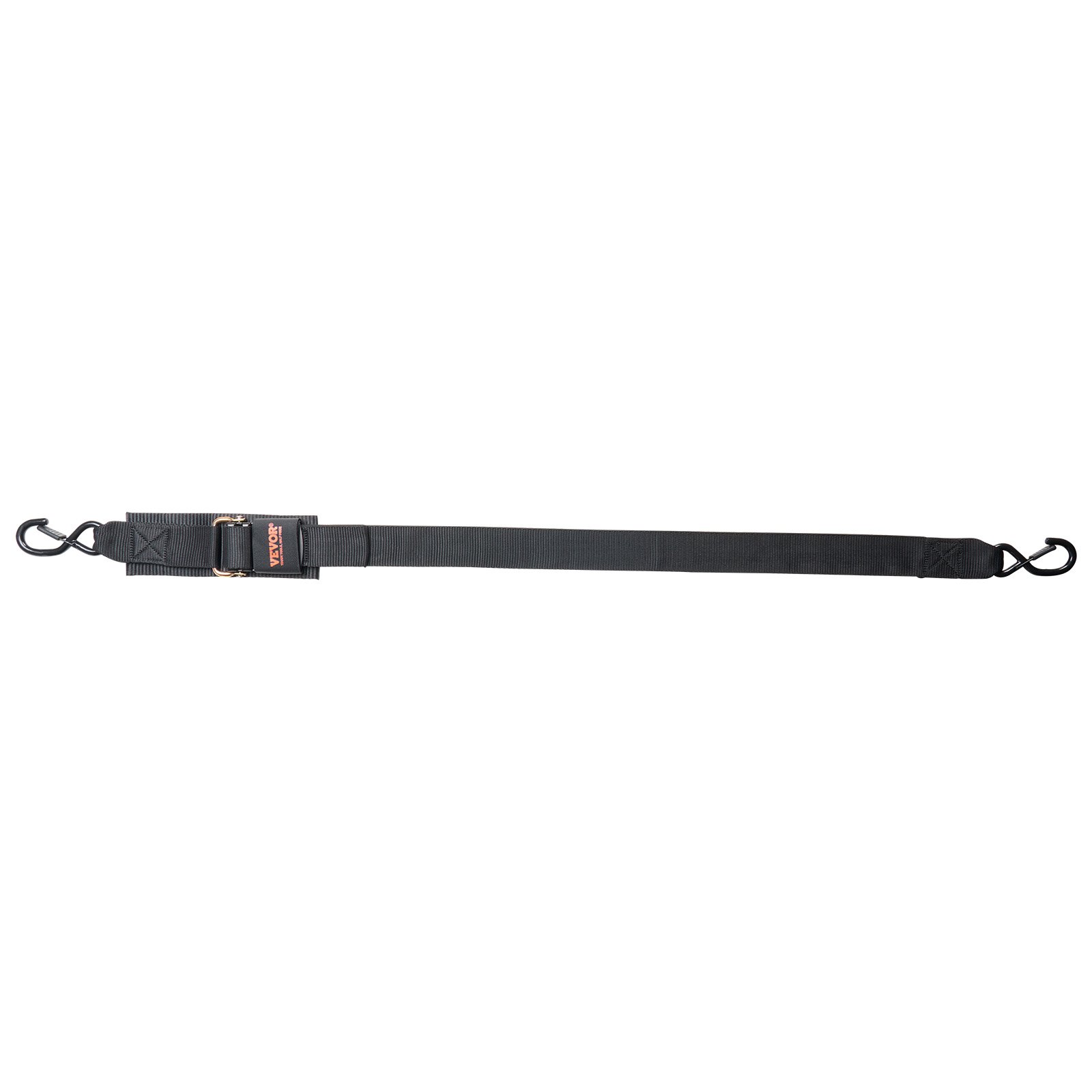 VEVOR Boat Trailer Transom Straps, 2 in x 4 ft Ratchet Tie Down Straps with Security Lock S Hooks, 2 Pack Heavy Duty Ratchet Tie Down Straps with 1500 lbs Break Strength, for Trailers, Vehicles, Boat