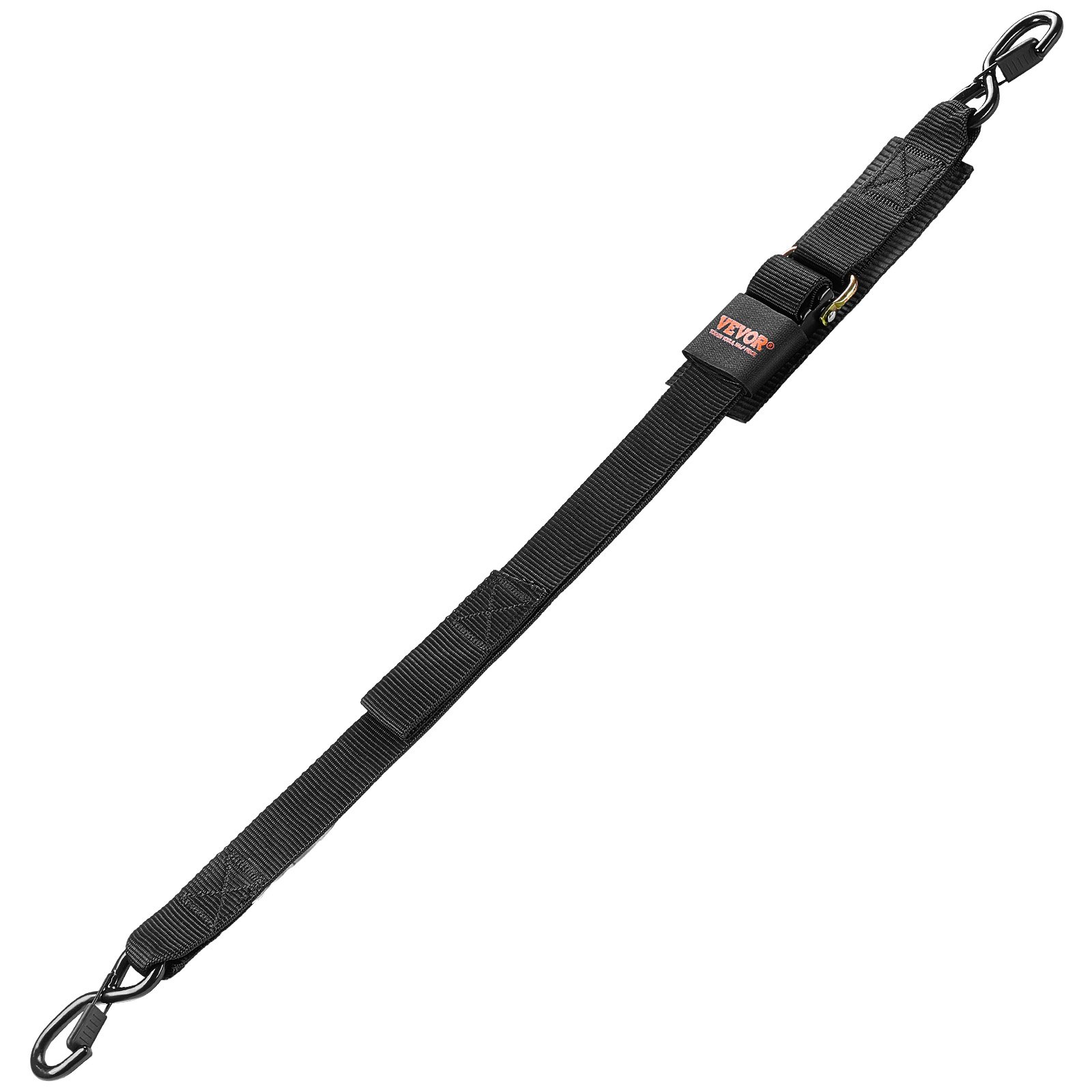 VEVOR Boat Trailer Transom Straps, 2 in x 4 ft Ratchet Tie Down Straps with Security Lock S Hooks, 2 Pack Heavy Duty Ratchet Tie Down Straps with 1500 lbs Break Strength, for Trailers, Vehicles, Boat