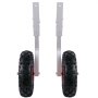 VEVOR Boat Launching Wheels, 12\" Boat Transom Launching Wheel, 500 LBS Loading Capacity Inflatable Boat Launch Wheels, Aluminium Alloy Transom Launching Dolly Wheels with 4 PCS of Quick Release Pins