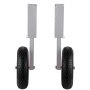 VEVOR Boat Launching Wheels, 15\" Boat Transom Launching Wheel, 300 LBS Loading Capacity Inflatable Boat Launch Wheels, Aluminum Alloy Transom Launching Dolly Wheels with 4 PCS of Quick Release Pins