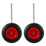 VEVOR Boat Launching Wheels, 15\" Boat Transom Launching Wheel, 300 LBS Loading Capacity Inflatable Boat Launch Wheels, Aluminum Alloy Transom Launching Dolly Wheels with 4 PCS of Quick Release Pins