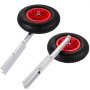 VEVOR Boat Launching Wheels, 15\" Boat Transom Launching Wheel, 300 LBS Loading Capacity Inflatable Boat Launch Wheels, Aluminum Alloy Transom Launching Dolly Wheels with 4 PCS of Quick Release Pins