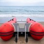 VEVOR Boat Launching Wheels, 12\" Boat Transom Launching Wheel, 600 LBS Loading Capacity Inflatable Boat Launch Wheels, Aluminium Alloy Transom Launching Dolly Wheels with 4 PCS of Quick Release Pins