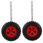VEVOR Boat Launching Wheels, 12\" Boat Transom Launching Wheel, 600 LBS Loading Capacity Inflatable Boat Launch Wheels, Aluminium Alloy Transom Launching Dolly Wheels with 4 PCS of Quick Release Pins