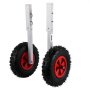 VEVOR Boat Launching Wheels, 12\" Boat Transom Launching Wheel, 600 LBS Loading Capacity Inflatable Boat Launch Wheels, Aluminium Alloy Transom Launching Dolly Wheels with 4 PCS of Quick Release Pins