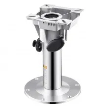 VEVOR Boat Seat Pedestal 12.76-18.7 Inches Height Adjustable Boat Seat Mount