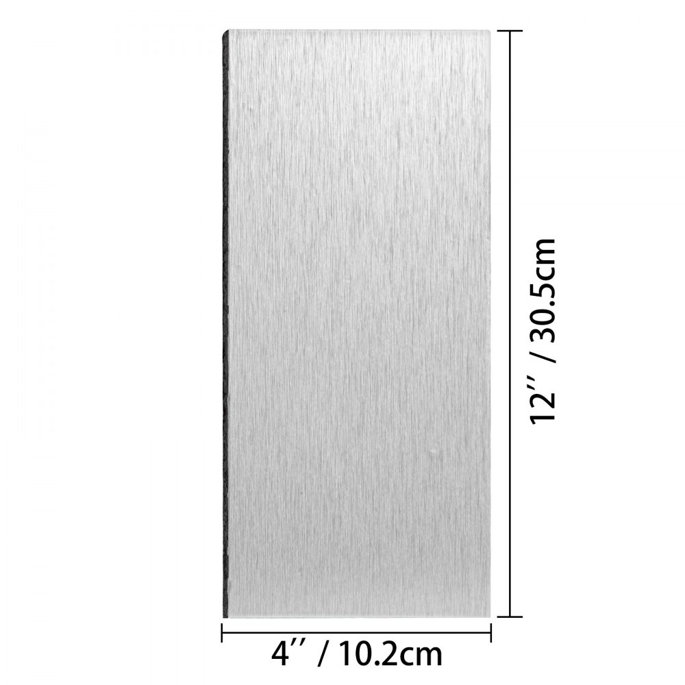 VEVOR Stainless Steel Backsplash Tiles 12 x 4 Inches Metal Tiles Backsplash 30 Pack , Self-Adhesive Metal Brushed Aluminum backsplash for Kitchen or Bathroom