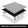 VEVOR Stainless Steel Backsplash Tiles 12 x 4 Inches Metal Tiles Backsplash 30 Pack , Self-Adhesive Metal Brushed Aluminum backsplash for Kitchen or Bathroom