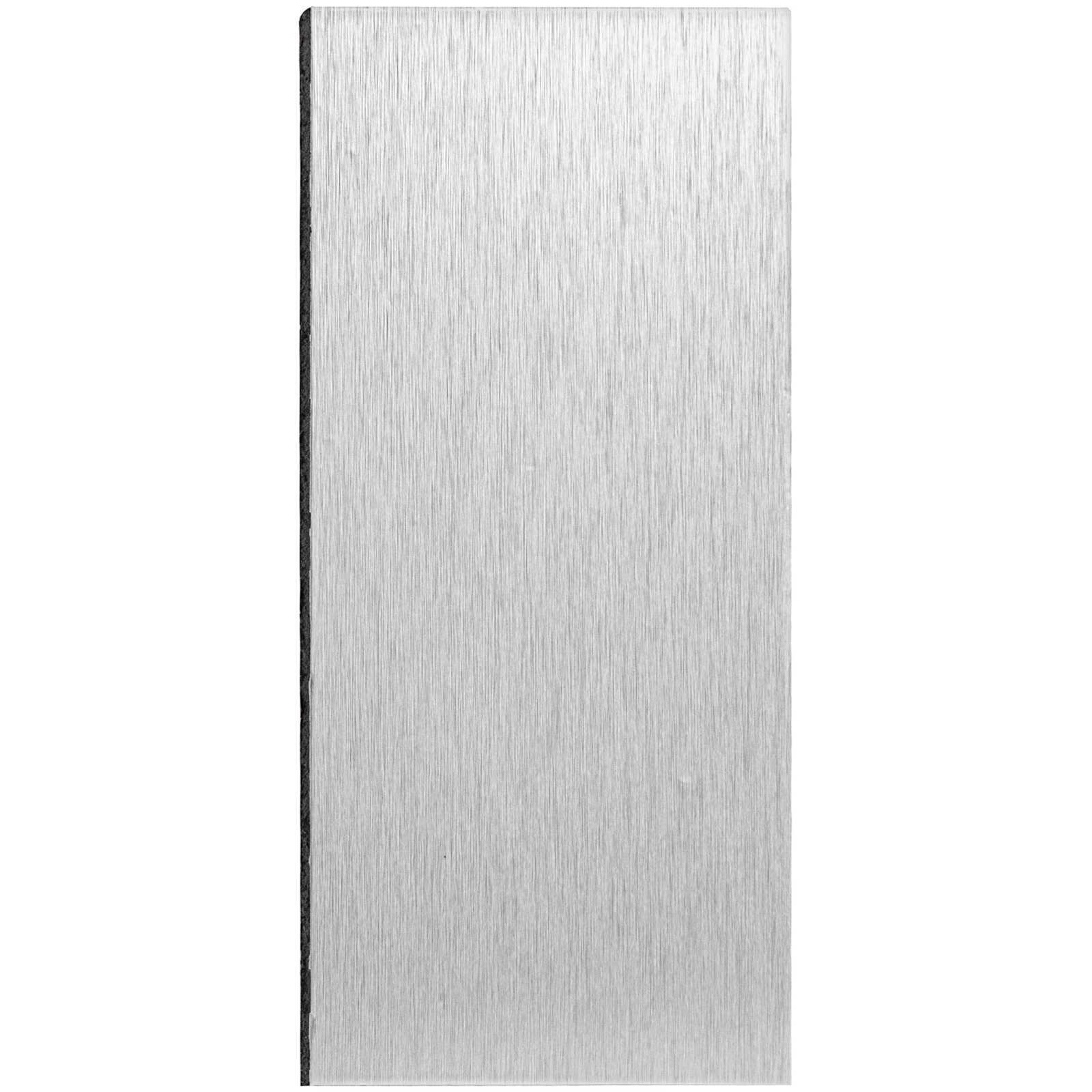 VEVOR Stainless Steel Backsplash Tiles 12 x 4 Inches Metal Tiles Backsplash 30 Pack , Self-Adhesive Metal Brushed Aluminum backsplash for Kitchen or Bathroom