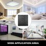 VEVOR Paneles de pared de espuma 3D, 11 unidades, panel de pared de ladrillo 3D, 27,5 x 30,5 pulgadas, papel pintado de espuma PE, 69 pies cuadrados, papel pintado de ladrillo negro, paneles de pared autoadhesivos 3D para baño, cocina, sala de estar, decoración del hogar