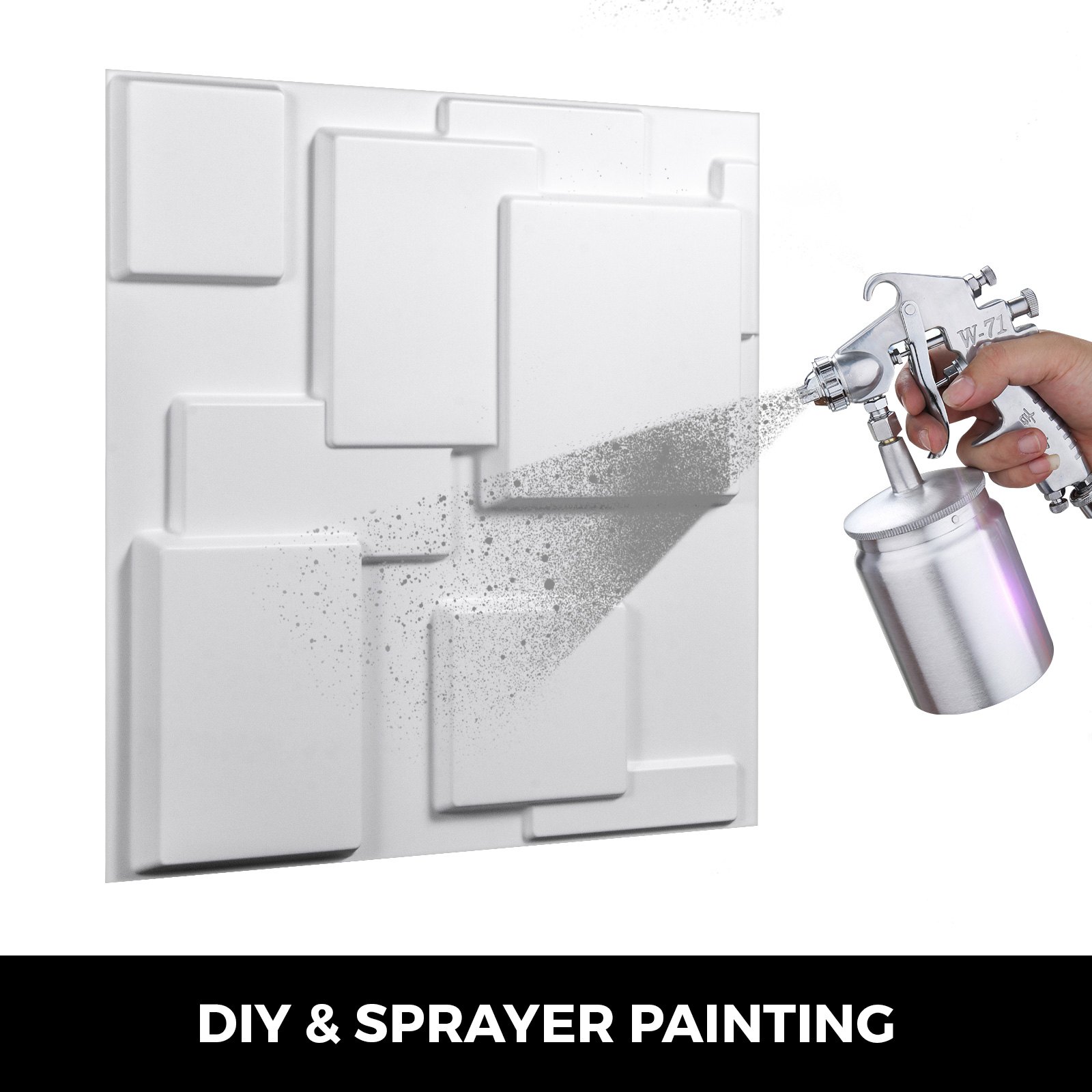 13 Pack 3d Wall Panels Decor Diy Tiles Terrific Value Good Scientific Process