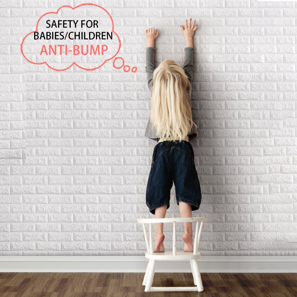 Waterproof 3d Wall Sticker Brick Diy Pe Foam Panel Home Room Kitchen Decor 22pcs