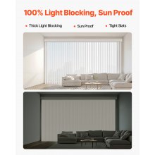 Vertical Blind Replacement Slats 10 Pcs Blind Slats Adjustable Smooth Surface