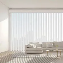Vertical Blind Replacement Slats 10 Pcs Blind Slats Adjustable Smooth Surface