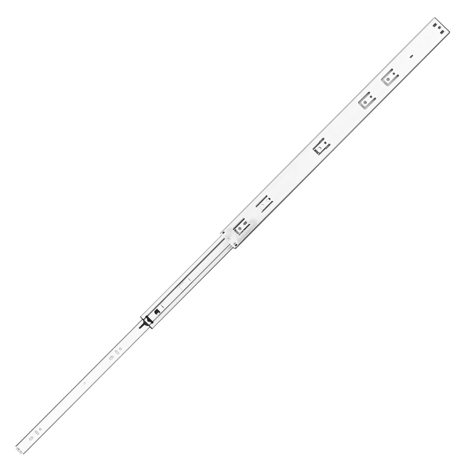 VEVOR 6 Pairs of 24 Inch Drawer Slides Side Mount Rails, Heavy Duty Full Extension Steel Track, Soft-Close Noiseless Guide Glides Cabinet Kitchen Runners with Ball Bearing, 100 Lbs Load Capacity