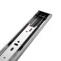 VEVOR 10 Pairs of 609.6mm Drawer Slides Side Mount Rails, Heavy Duty Full Extension Steel Track, Soft-Close Noiseless Guide Glides Cabinet Kitchen Runners with Ball Bearing, 100 Lbs Load Capacity